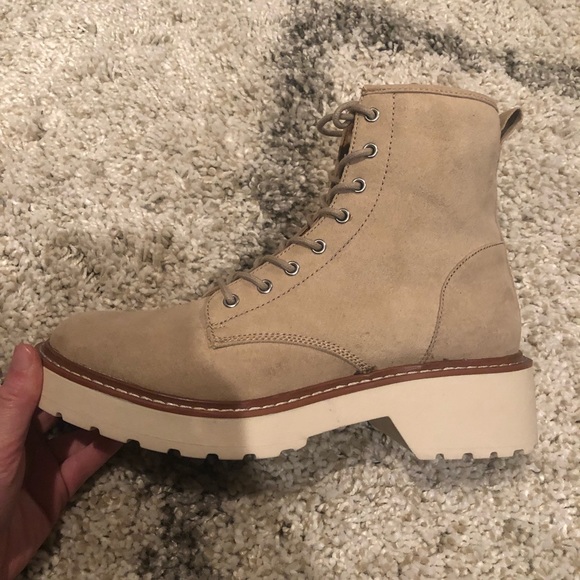 Madden Girl Kurrt Lace Up Combat Boots - Picture 3 of 4